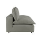 Cali Modular Armless Chair - Slate - Image 4