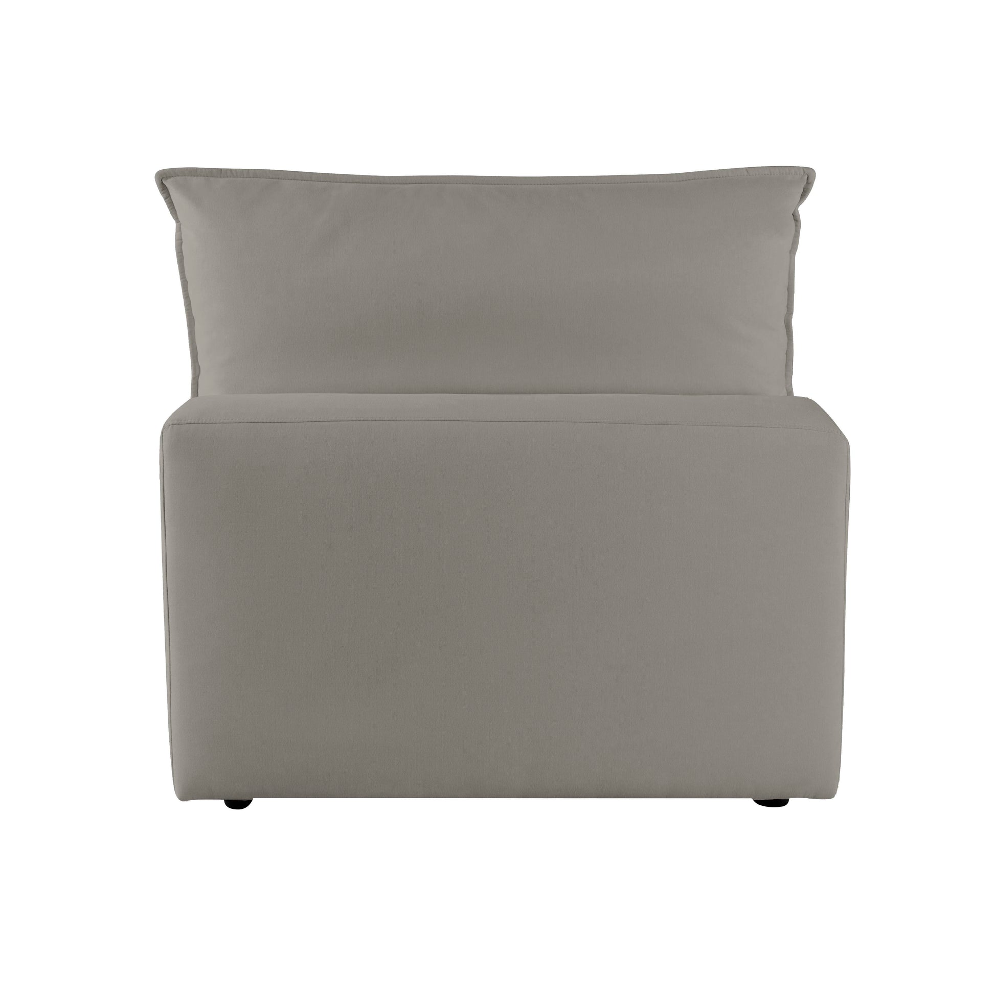 Cali Modular Armless Chair - Slate - Image 6