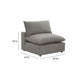 Cali Performance Fabric Modular Armless Chair - Slate - Image 7
