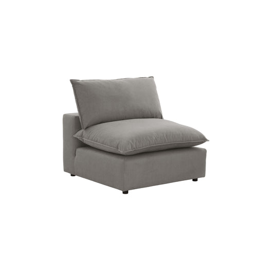 Cali Performance Fabric Modular Armless Chair - Image 1