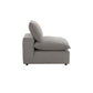 Cali Performance Fabric Modular Armless Chair - Slate - Image 4