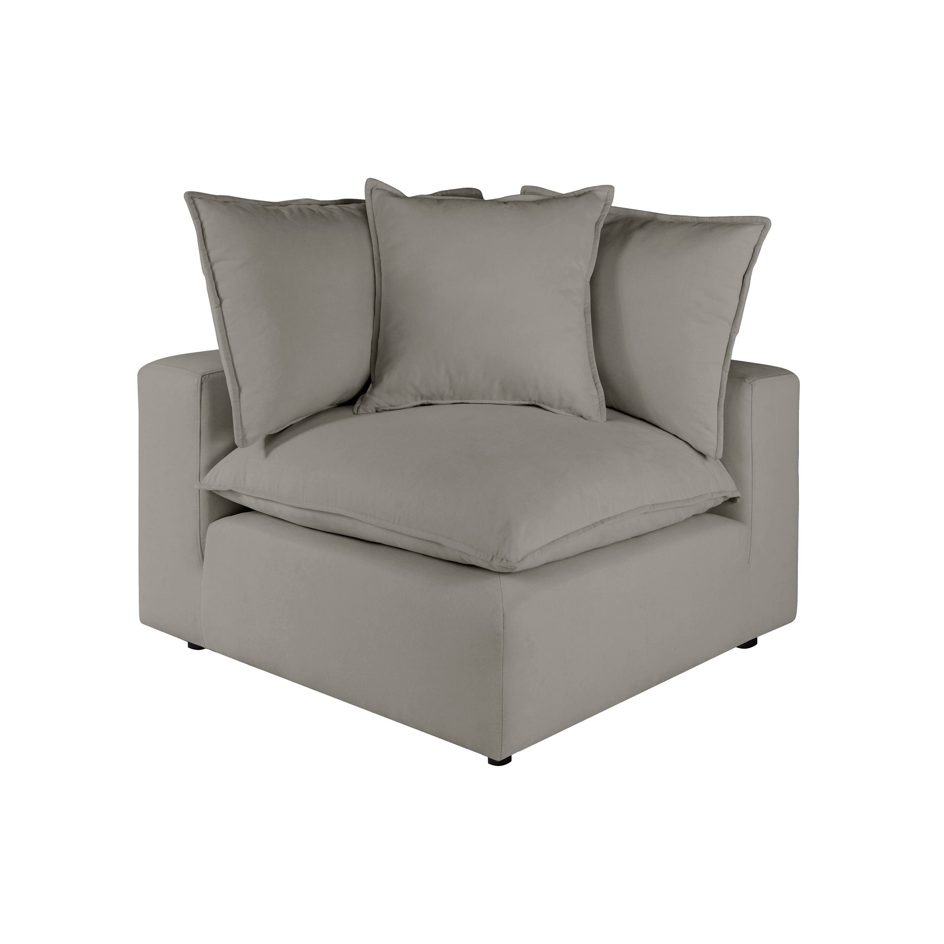 Cali Modular Corner Chair - Slate - Image 1