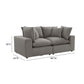 Cali 80" Modular Loveseat - Slate - Image 7
