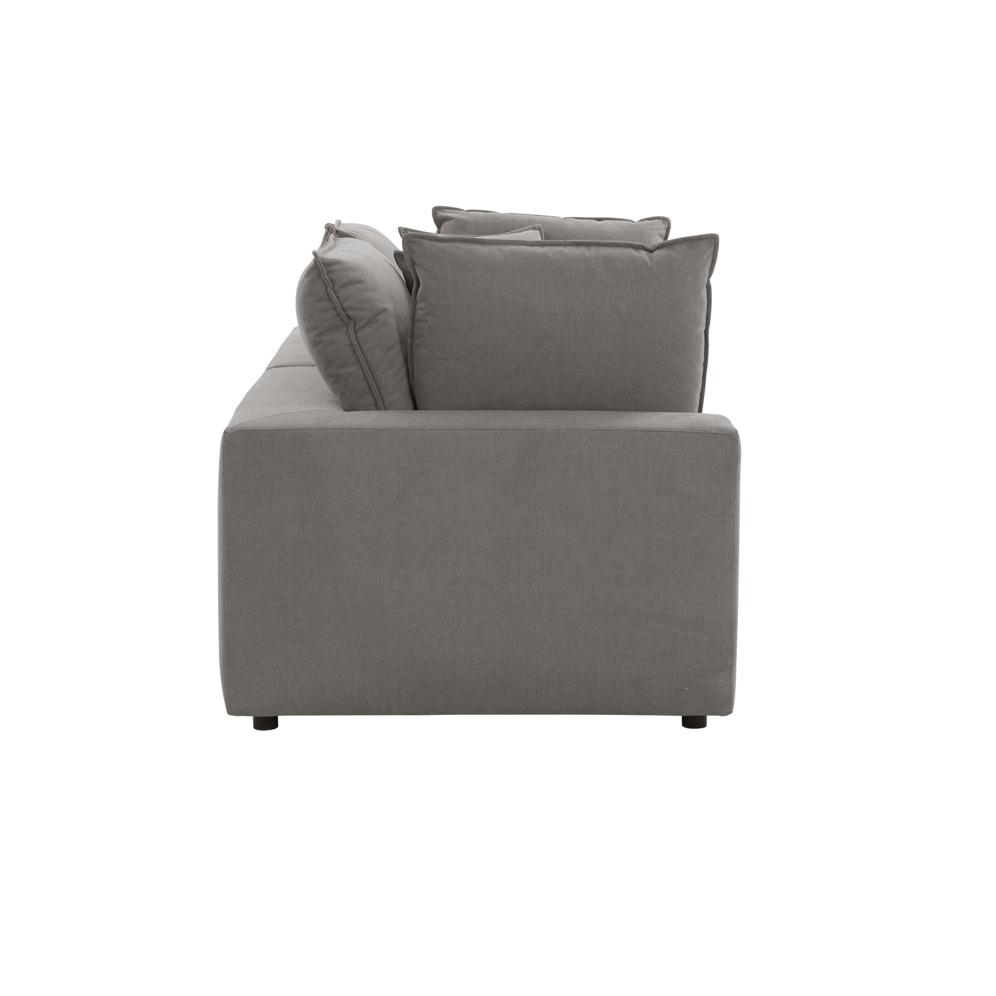 Cali 80" Modular Loveseat - Slate - Image 4