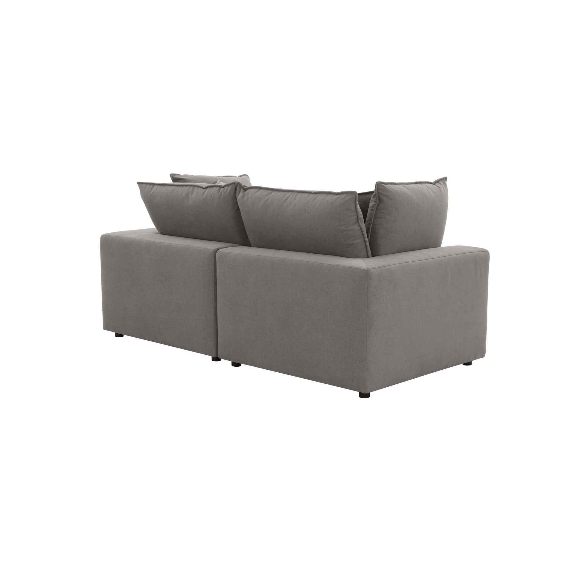 Cali 80" Modular Loveseat - Slate - Image 5