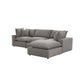 Cali 4-Piece Performance Fabric Modular Sectional - Slate - Image 3