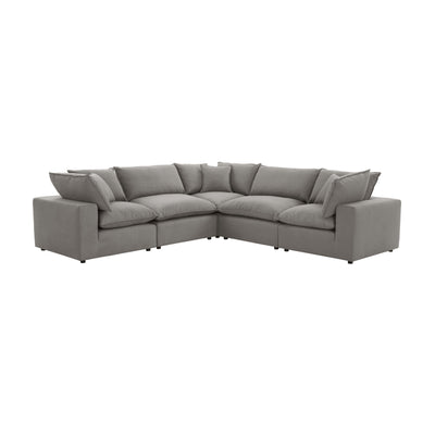 Cali 5-Piece Performance Fabric Modular L-Sectional - Image 1