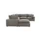 Cali 7-Piece Performance Fabric Modular Large Chaise Sectional - Slate - Image 4