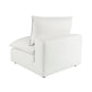 Cali Modular Armless Chair - Pearl - Image 5