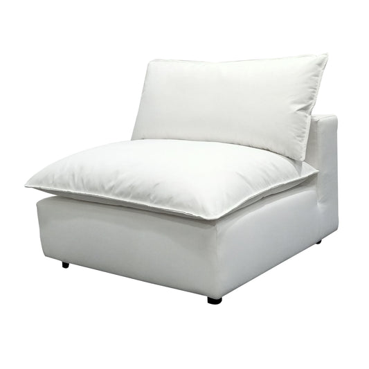Cali Performance Fabric Modular Armless Chair - Image 1