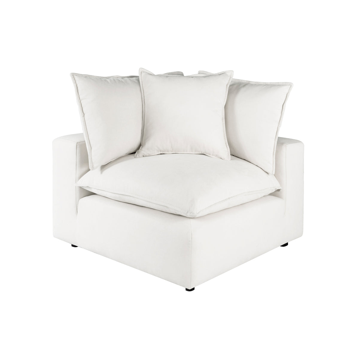 Cali Modular Corner Chair - Pearl - Image 1