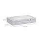 Cali Performance Fabric Modular Pet Bed - Pearl - Image 8