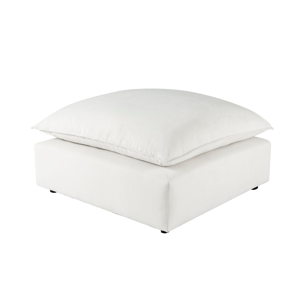 Cali Ottoman - Pearl - Image 1