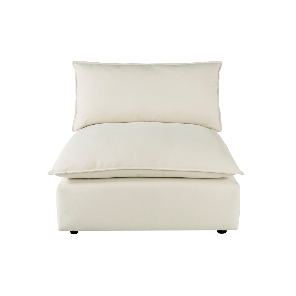 Cali Modular Armless Chair - Natural - Image 4