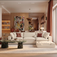 Cali Modular Armless Chair - Natural - Image 3