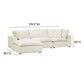 Cali 4-Piece Performance Fabric Modular Sectional - Natural - Image 6