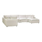 Cali 7-Piece Performance Fabric Modular Large Chaise Sectional - Natural - Image 3