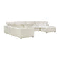 Cali 7-Piece Performance Fabric Modular Large Chaise Sectional - Natural - Image 4