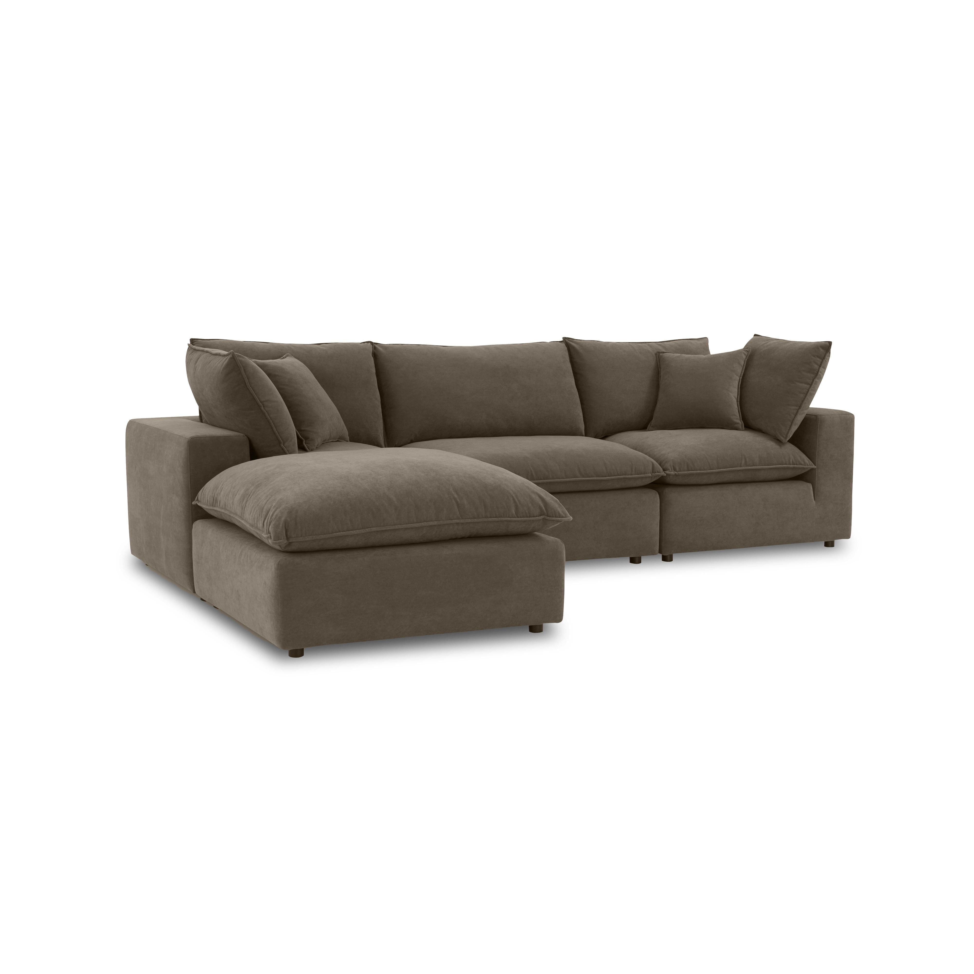 Cali Performance Fabric Modular 4 Piece Sectional TOV Furniture