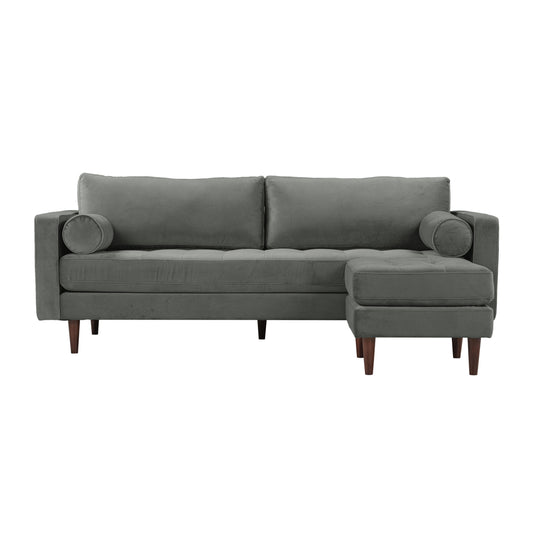 Cave 2-Piece Performance Velvet Sectional - Image 1