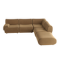 Zenith 5-Piece Performance Velvet Modular Sectional - LAF - Image 3