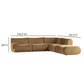 Zenith 5-Piece Performance Velvet Modular Sectional - LAF - Image 6
