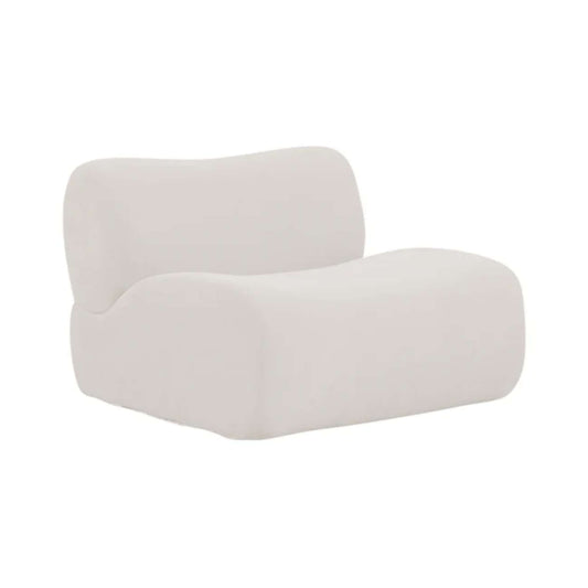 Zenith Contract-Grade Upcycled Fabric Armless Chair - Image 1