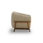 Piedmont Upcycled Contract-Grade Chenille Accent Chair - Taupe - Image 4