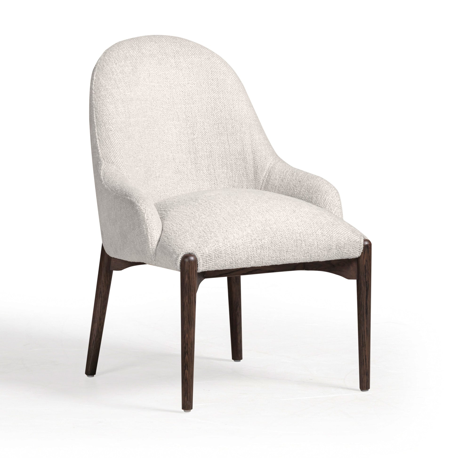 Glendale Performance Chenille Dining Chair - Beige - Image 1