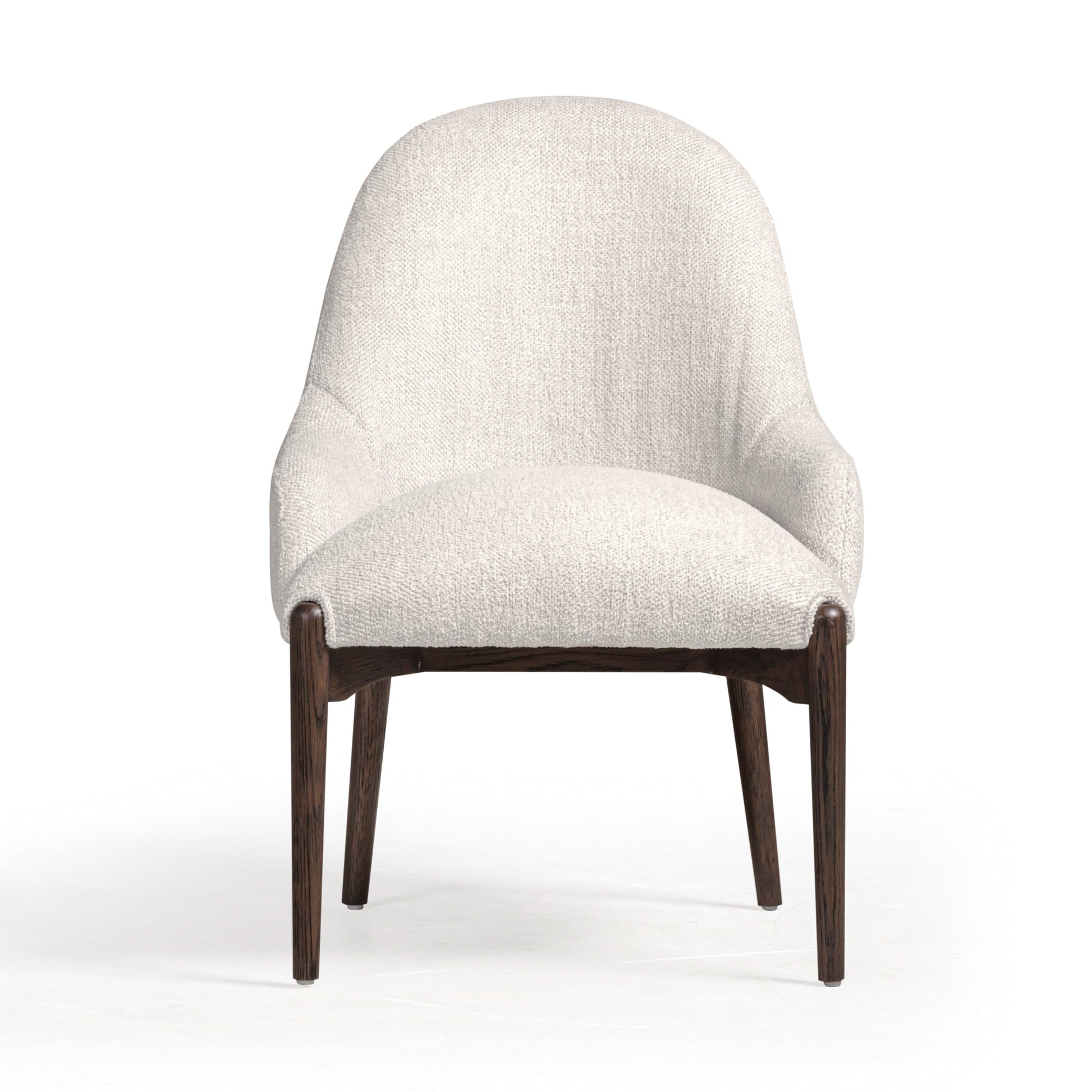 Glendale Performance Chenille Dining Chair - Beige - Image 2