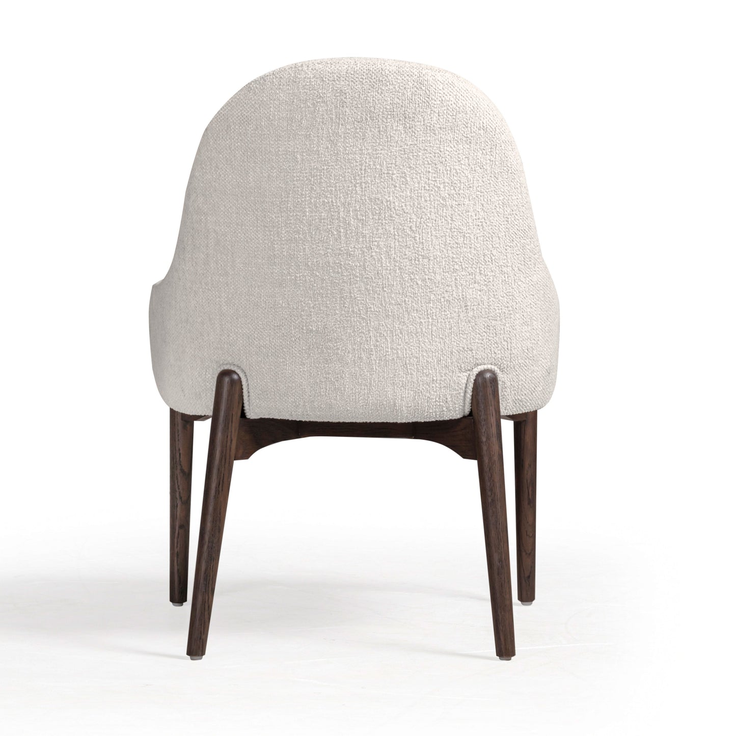 Glendale Performance Chenille Dining Chair - Beige - Image 4