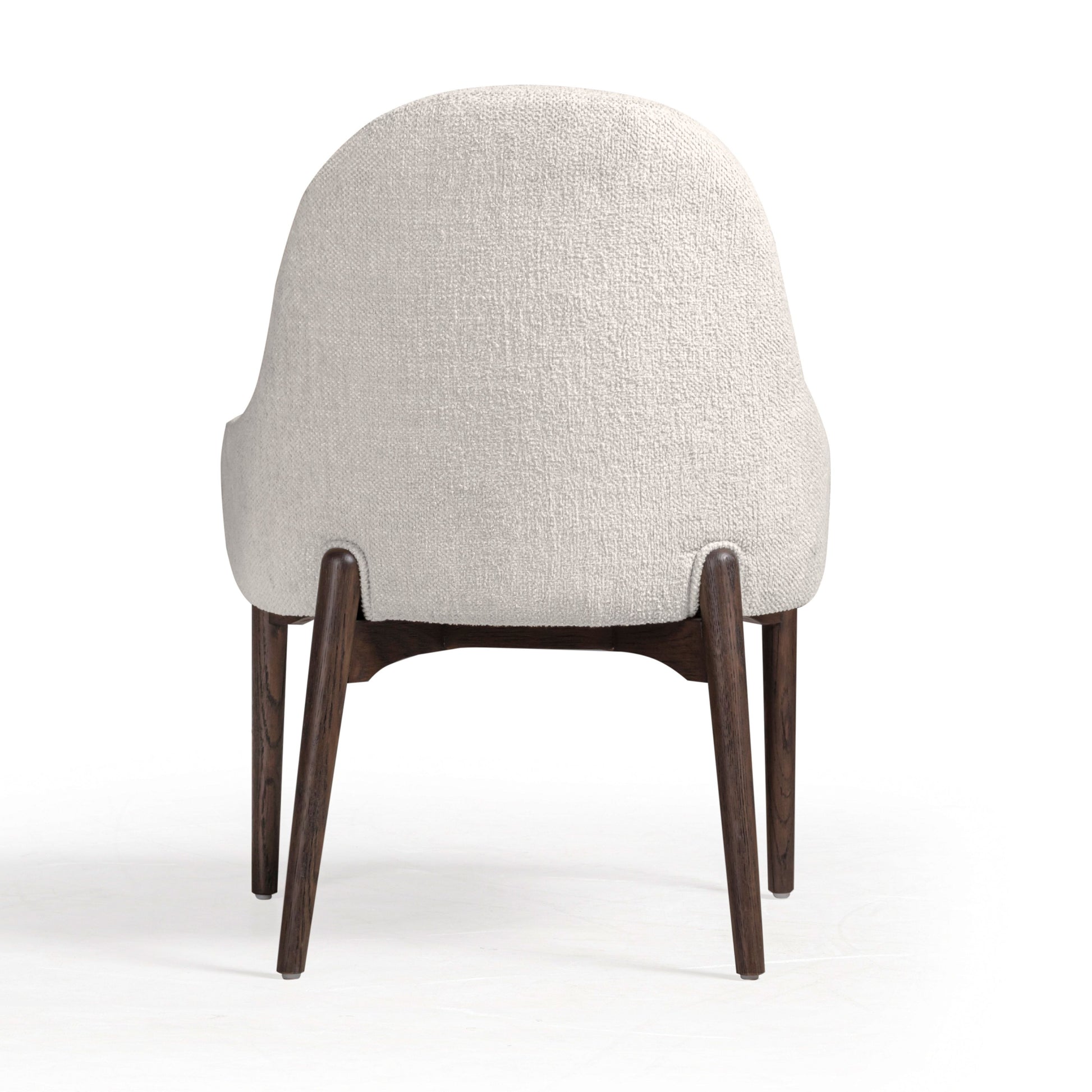 Glendale Performance Chenille Dining Chair - Beige - Image 4