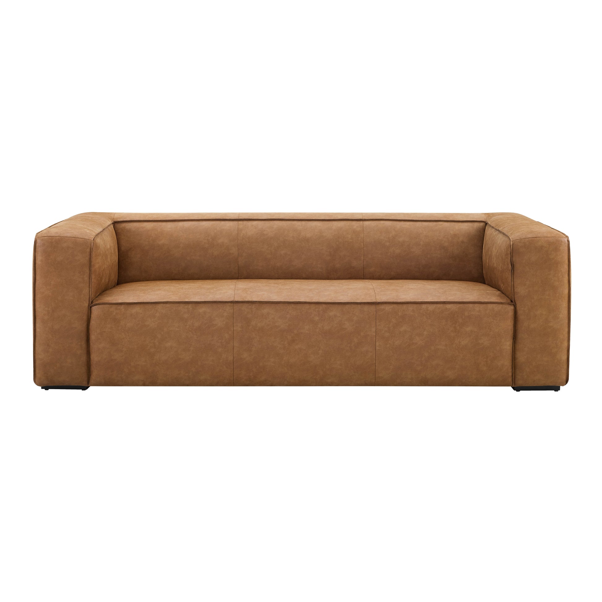 Aurora 90" Sofa - Brown - Image 1