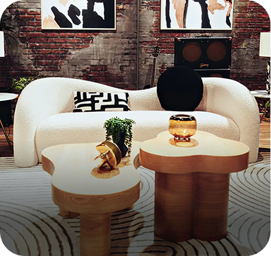 Leonie 84" Beige Faux Shearling Sofa