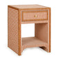 Kora 18" Cotton Jute 1-Drawer Contract-Grade Nightstand - Terracotta - Image 5
