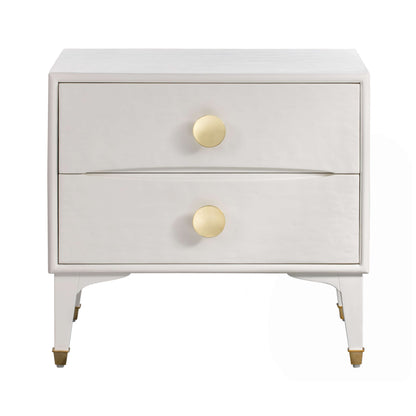 Divine 25" 2-Drawer Nightstand - White - Image 2
