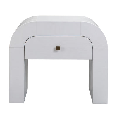 Hump 26" Arched Nightstand With Drawer - Image 1