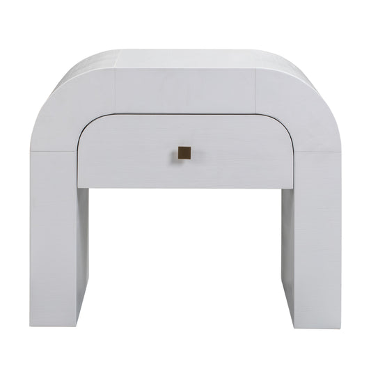 Hump 26" Arched Nightstand With Drawer - Image 1