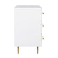 Trident 62" 6-Drawer Dresser - White - Image 6
