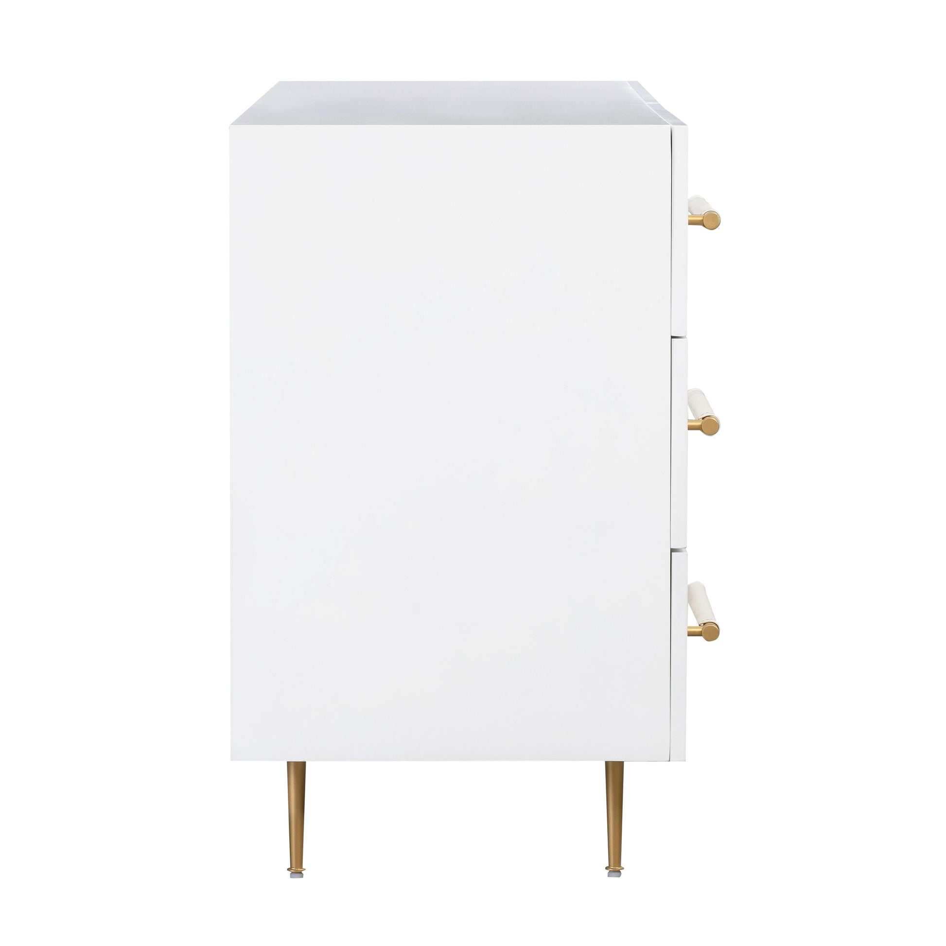 Trident 62" 6-Drawer Dresser - White - Image 6