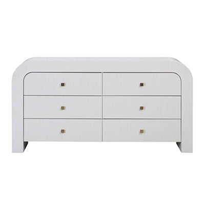 Hump 62" Arched 6-Drawer Dresser - Image 1