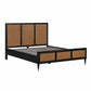 Sierra Wood & Rattan Bed - Black / King - Image 5