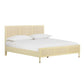 Sierra Wood & Rattan Bed - Buttermilk / Queen - Image 3