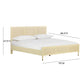 Sierra Wood & Rattan Bed - Buttermilk / King - Image 8