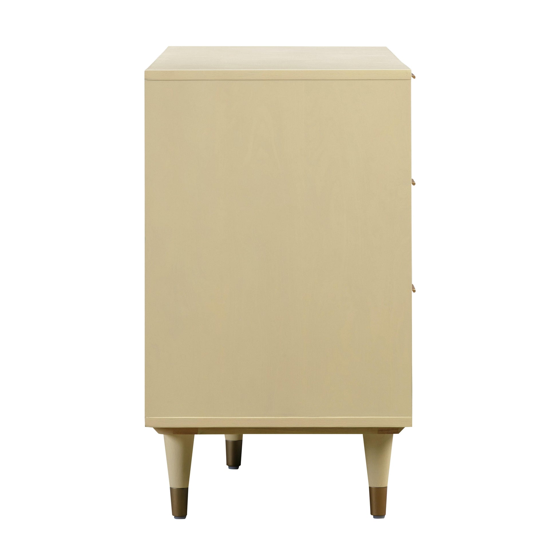 Sierra 60" Cane 6-Drawer Dresser - Buttermilk - Image 6
