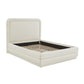 Briella Performance Velvet Bed - Cream / Full - Image 4