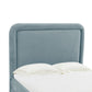 Briella Performance Velvet Bed - Bluestone / Full - Image 4