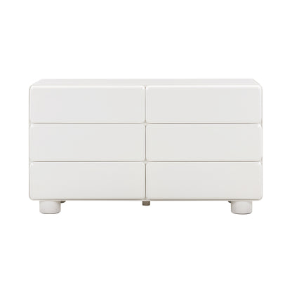 Tammy 56" 6-Drawer Dresser - White - Image 1