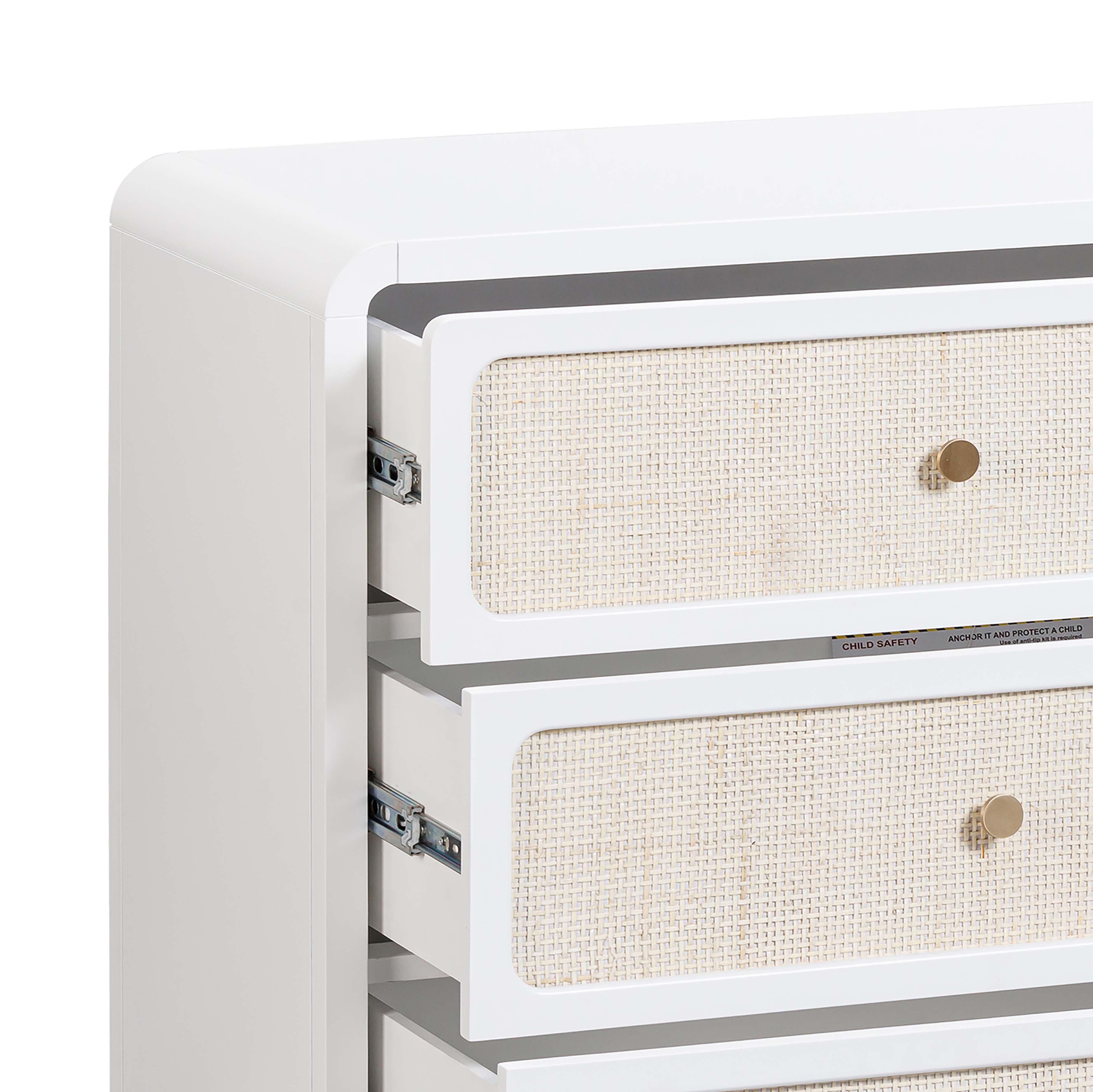 専用★超美品★drawerドゥロワー　ポップコーンジレ　ホワイト36 Layne Tall Dresser | Grandin Road
