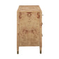 Brandyss 62" Burl 7-Drawer Dresser - Honey - Image 5